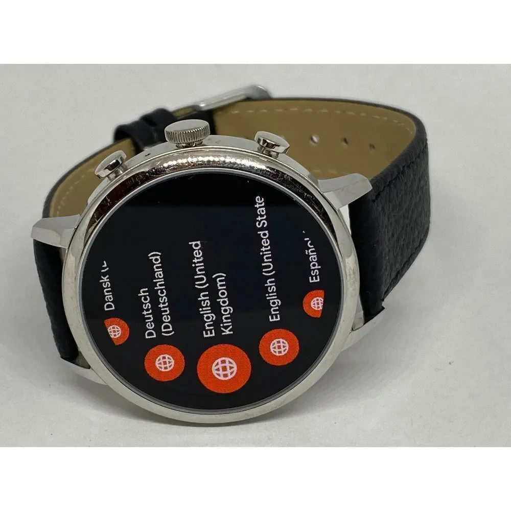 Fossil Gen 4 Authentic Digital Dial Smart Watch Custom Band FTW6017 DC113